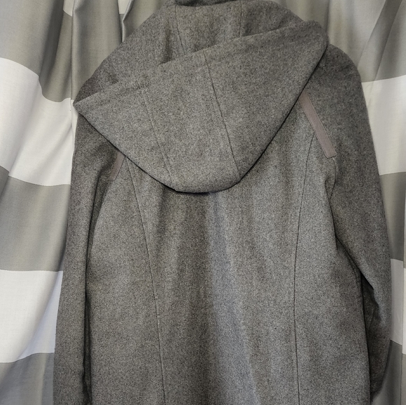 Express Wool Blend Stadium Coat - Picture 7 of 8